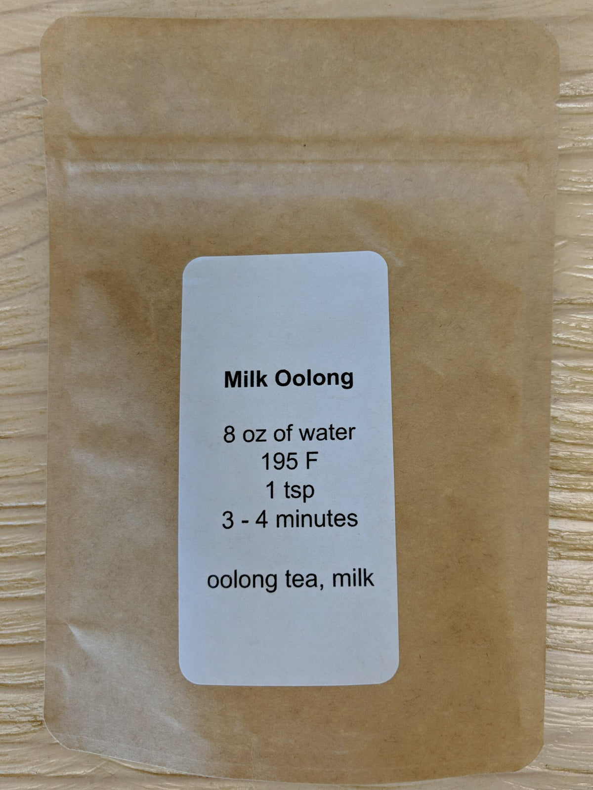 Milk Oolong